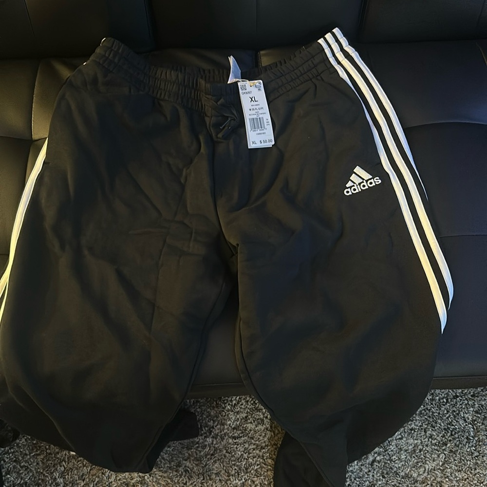 Adidas Black SweatPants XL Brand New